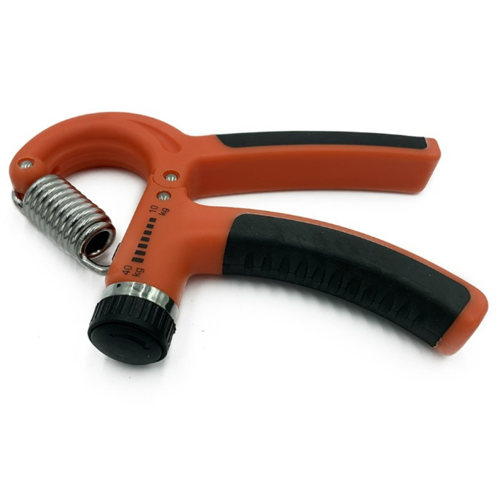 Еспандер кистьовий пружинний з регульованим навантаженням Newt Power Grip Pro CM 10-40 кг помаранчевий NE-W-66-OR