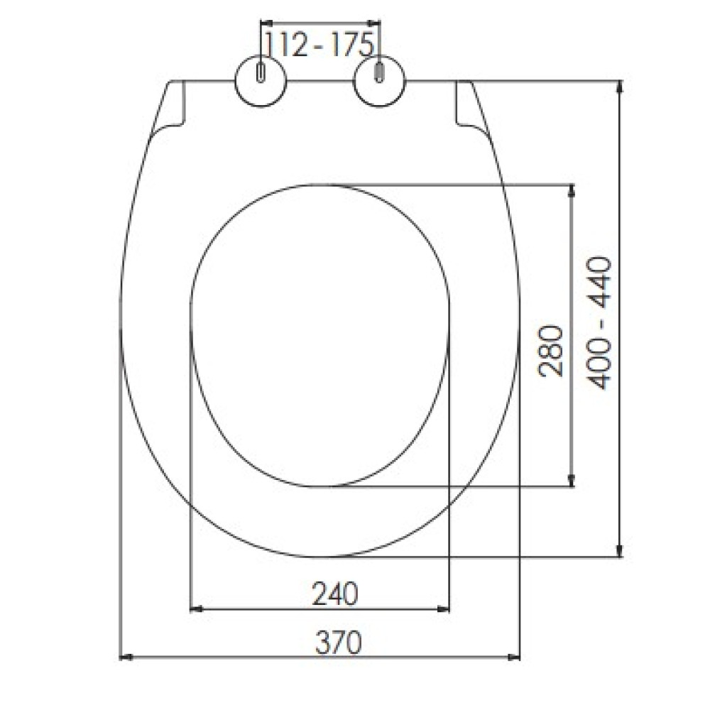 Сидіння для унітазу NKP Star з кришкою і функцією мікроліфта 0422