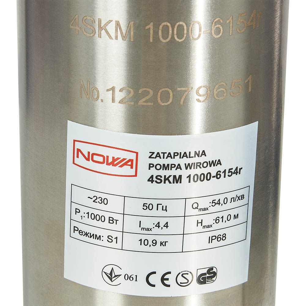 Свердловинний насос Nowa 4SKM 1000-6154R