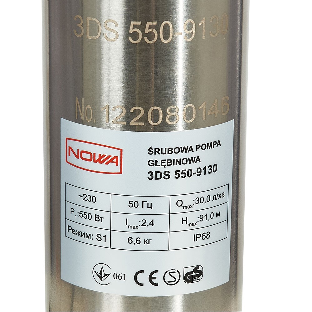 Свердловинний насос Nowa 3DS 550-9130