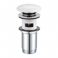 Донный клапан Omnires click-clack matt white (A706BM)