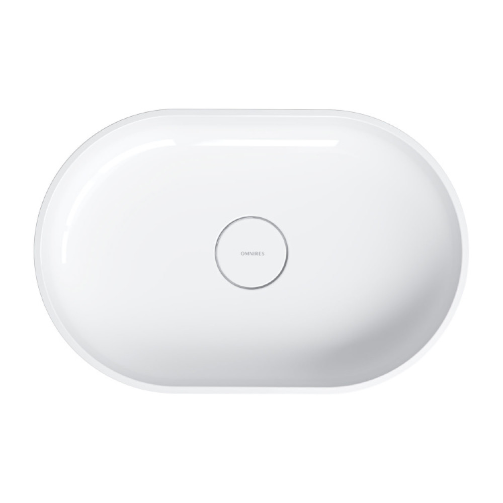 Раковина Omnires Ovo white (OVOUNBP)
