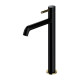 Змішувач для раковини Omnires Y black/gold (Y1212BLGL)
