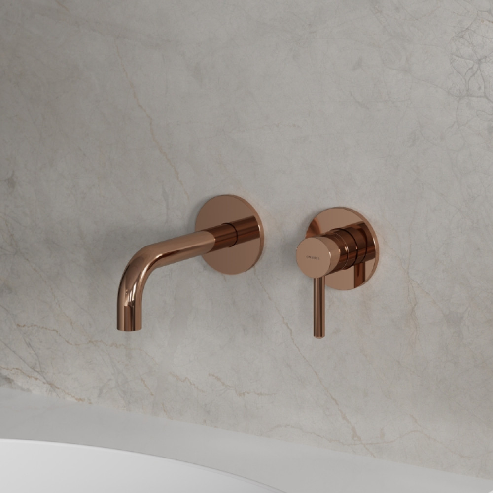 Смеситель для раковины Omnires Y скрытого монтажа copper (Y1215CP)