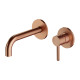 Смеситель для раковины Omnires Y скрытого монтажа brushed copper (Y1215HCPB)