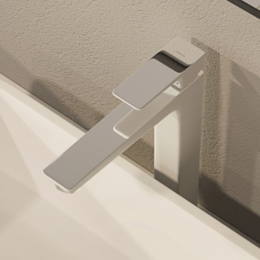 Смеситель для раковины Omnires Parma chrome/white (PM7412CRB)