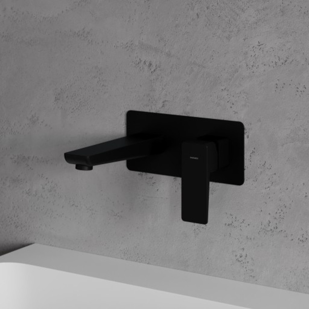 Смеситель для раковины Omnires Parma black mat (PM7415BL)