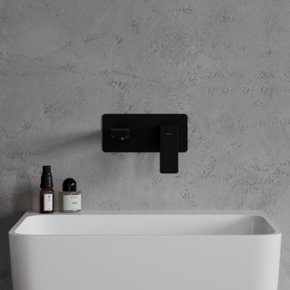 Смеситель для раковины Omnires Parma black mat (PM7415BL)
