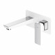 Смеситель для раковины Omnires Parma chrome/white (PM7415CRB)