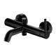 Смеситель для ванны Omnires Y black (Y1230BL)