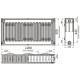 Радиатор стальной Optimum 22 тип 500x1200 мм боковое подключение (13164)