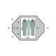 Намет двомісний Pinguin Tornado 2, Green (PNG 123.2)