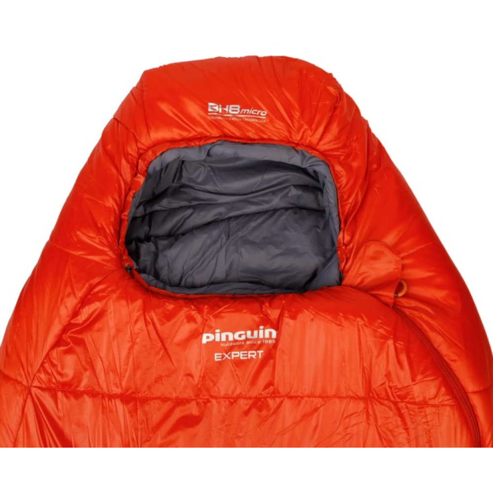 Спальний мішок Pinguin Expert (-8°С/-16°С), 175 см - Right Zip, Orange (PNG 233858) 2020