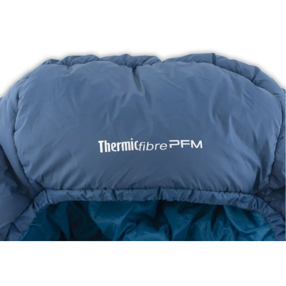 Дитячий спальний мішок Pinguin Comfort Junior (-1/-7°C), 150 см - Right Zip, Blue (PNG 234657) 2020