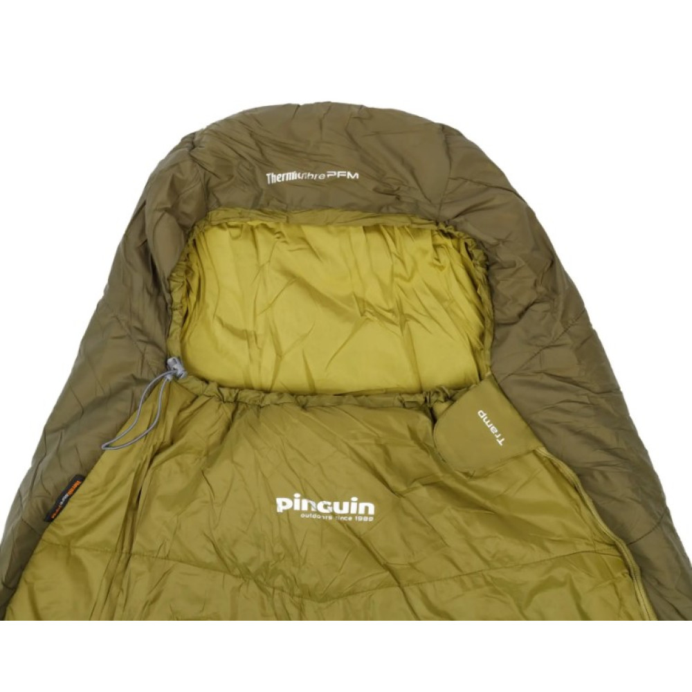 Спальний мішок Pinguin Tramp (11/7 ° C), 195 см - Left Zip, Khaki (PNG 237344) 2020