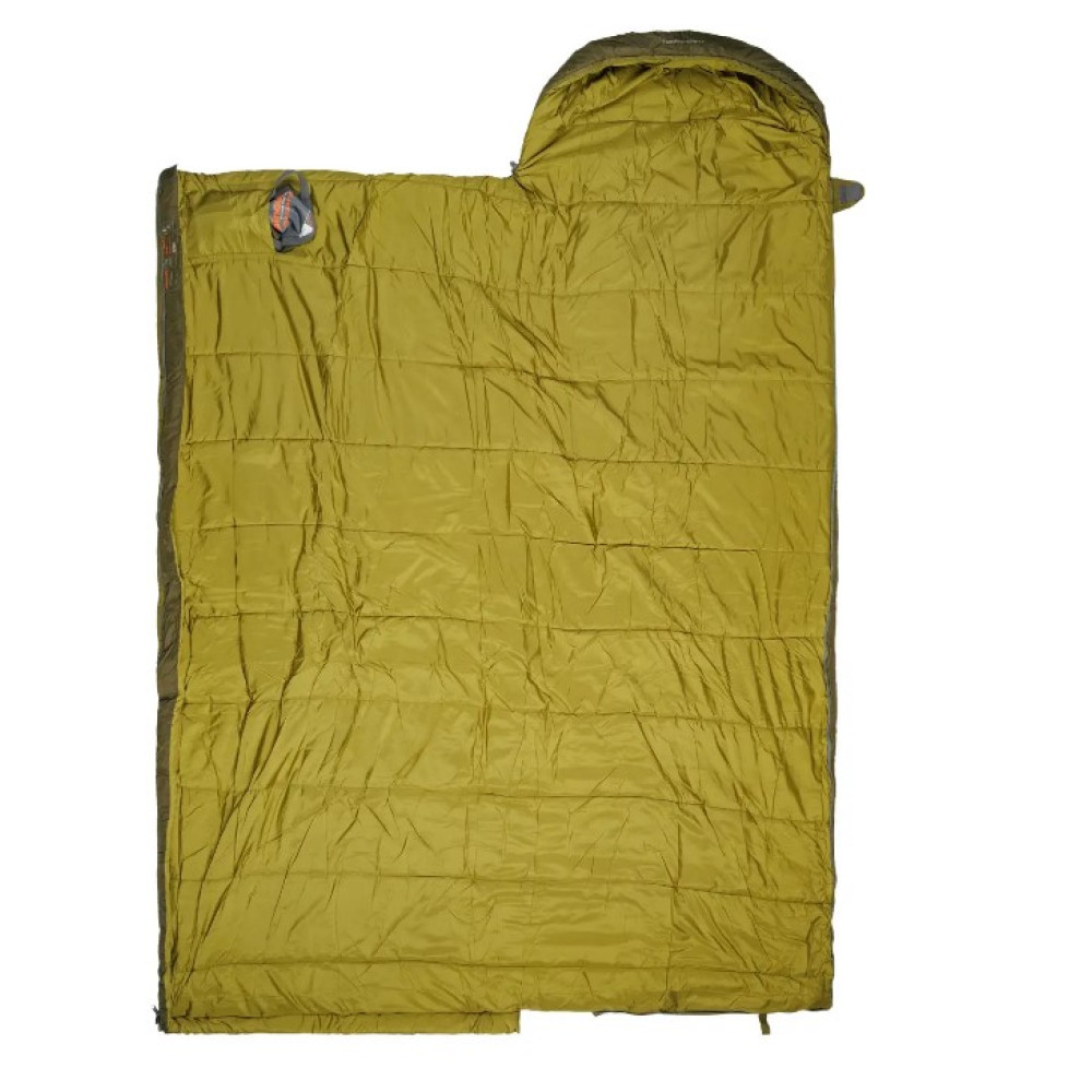 Спальний мішок Pinguin Blizzard (4/-1°C), 190 см (Wide) - Left Zip, Khaki (PNG 239744) 2020