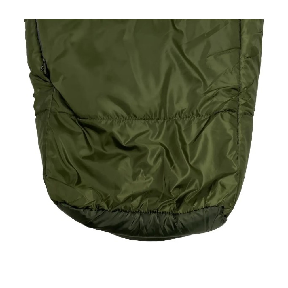Спальний мішок Campout Linden (-1/-7°C), 185 см - Right Zip, Khaki (PNG 249248)
