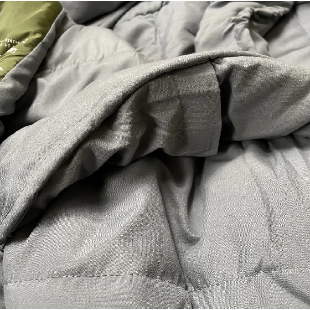 Спальний мішок Campout Linden (-1/-7°C), 185 см - Right Zip, Khaki (PNG 249248)