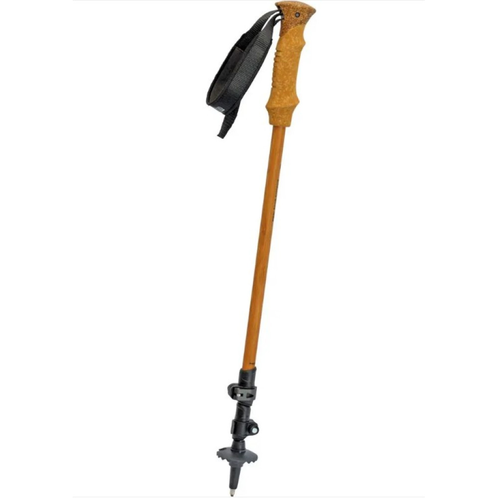 Трекінгові телескопічні палиці Pinguin Bamboo FL Foam, 63-135 см, Brown (PNG 810172)