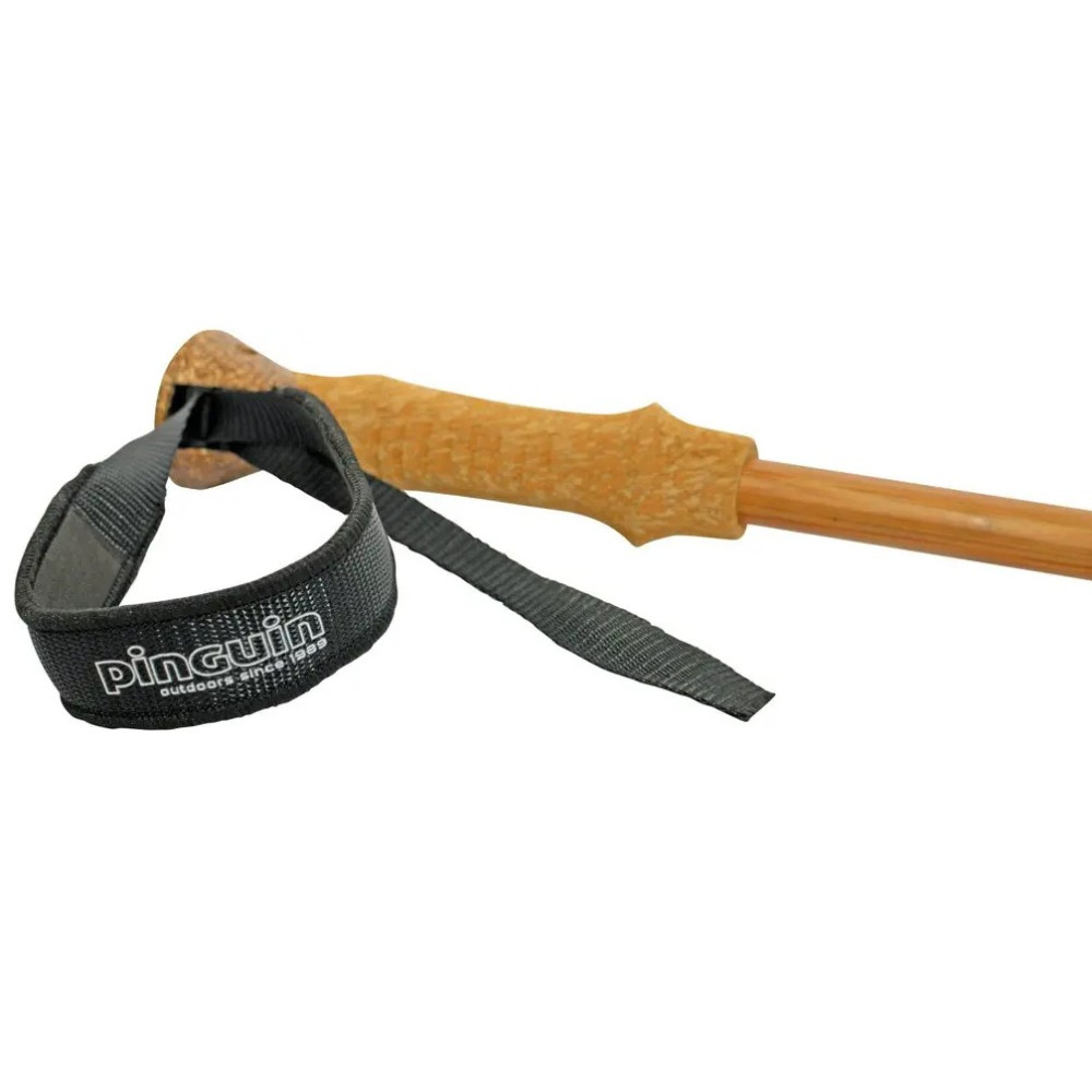 Трекінгові телескопічні палиці Pinguin Bamboo FL Foam, 63-135 см, Brown (PNG 810172)