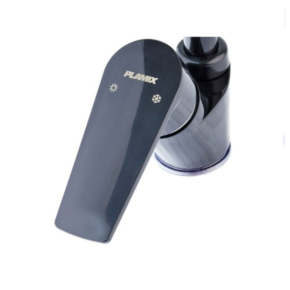 Змішувач для кухні Plamix Oscar-011 Black (PM0616)