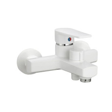 Смеситель для ванны Plamix Leo-009 Euro White (без шланга и лейки) (PM0633)