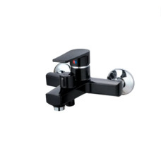 Смеситель для ванны Plamix Plamix Oscar-009 Euro Black (без шланга и лейки) (PM0642)
