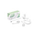 Смеситель для ванны Plamix Cezar-006 EURO SET White (со шлангом, лейкой и кронштейном) (PM0666)
