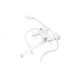 Смеситель для ванны PLAMIX Pablo -140 EURO SET White (со шлангом и лейкой) (PM0670)