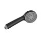 Змішувач для ванни Plamix CEZAR-009 EURO SET Matte black, зі шлангом, лійкою та кронштейном (PM0693)
