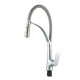 Змішувач для кухні Plamix Lucas-017 SET CHROME REFL.Grey (PM0715)