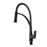 Змішувач для кухні Plamix Lucas-017 SET BLACK REFL.Black (PM0717)