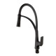 Змішувач для кухні Plamix Lucas-017 SET BLACK REFL.Black (PM0717)