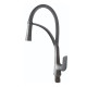 Змішувач для кухні Plamix Lucas-017 SET Graphite Refl.Grey (PM0723)