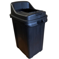 Бак для сортування сміття Planet Re-Cycler 50 л Чорний (12190)