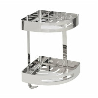 Полиця для ванни двоярусна Platinum 2201-2-9 Gb (SP000032780)