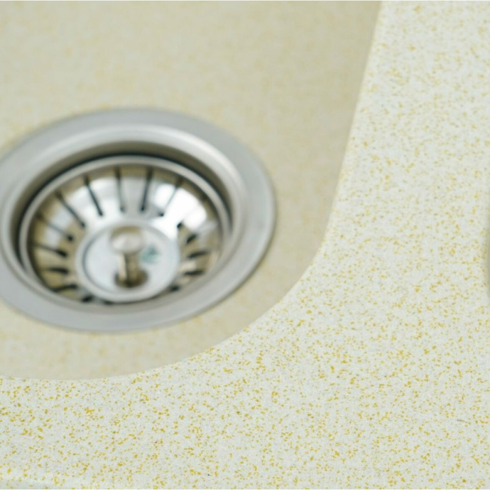 Кухонна мийка Platinum 7648W TWIN глянець Пісок (SP000024930)