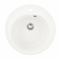 Кухонная мойка VALESO 510 LUNA матовая Белоснежная (SP000047025)