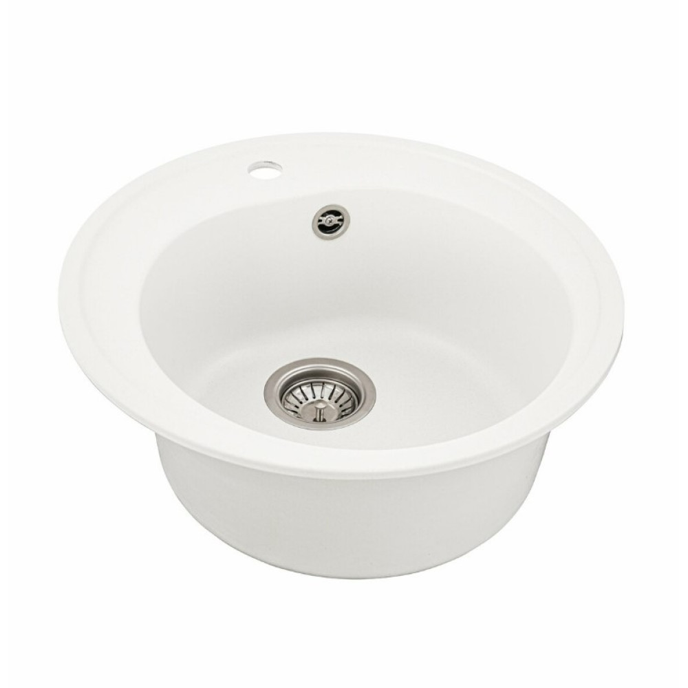 Кухонна мийка VALESO 510 LUNA матова Білосніжна (SP000047025)