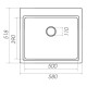 Кухонна мийка Platinum 5852 VESTA (SP000025119)