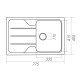 Кухонна мийка Platinum 7850 VERONA (SP000025149)