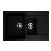 Кухонна мийка Platinum 7850W TOSKANA матова Чорна (SP000025177)