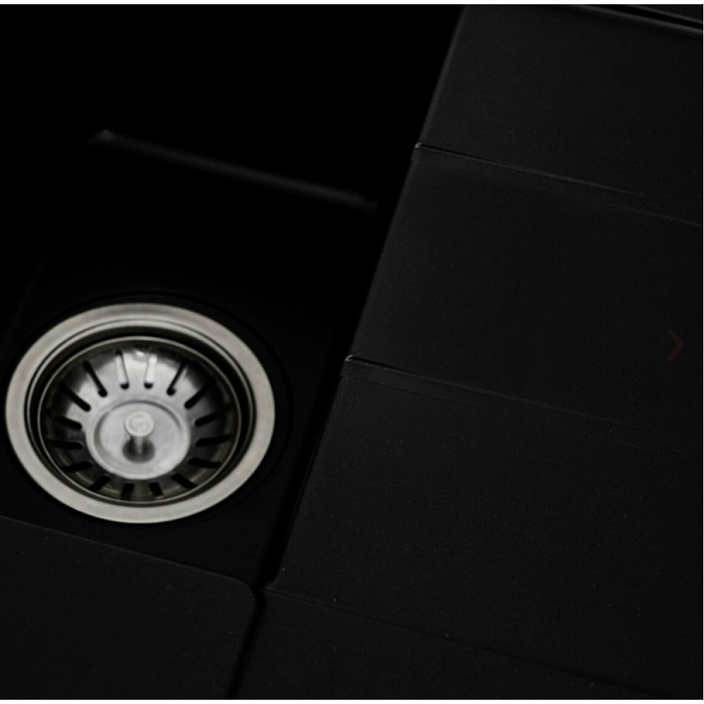 Кухонна мийка Platinum 7850W TOSKANA матова Чорна (SP000025177)