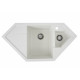 Кухонна мийка Platinum 9950 PANDORA матова Біла (SP000025180)