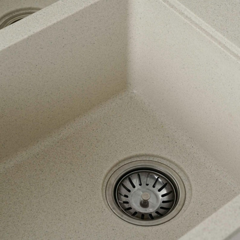 Кухонна мийка Platinum 7850 HARMONY матова Біла в крапку (SP000026536)