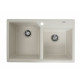 Кухонна мийка Platinum 7850 HARMONY матова Біла в крапку (SP000026536)