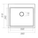Кухонна мийка Platinum 5852 VESTA (SP000027537)