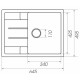 Кухонна мийка Platinum 6550 INTENSO (SP000039258)