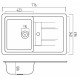 Кухонна мийка Platinum 7850 TROYA (SP000024767)
