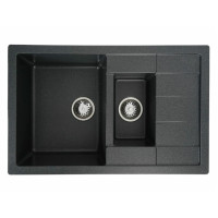 Кухонная мойка Platinum 7850W TOSKANA матовая Антрацит (SP000027555)
